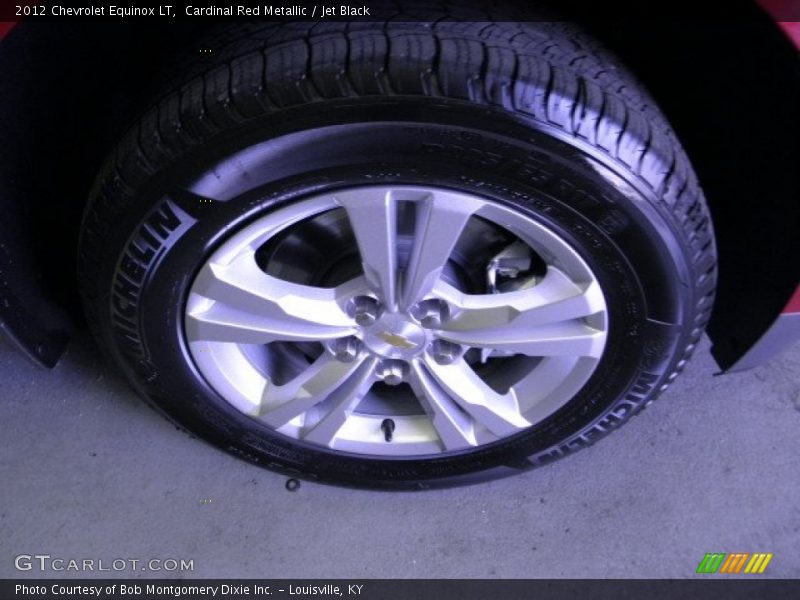 Cardinal Red Metallic / Jet Black 2012 Chevrolet Equinox LT