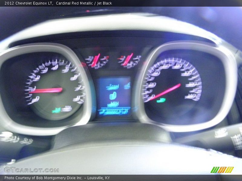 Cardinal Red Metallic / Jet Black 2012 Chevrolet Equinox LT