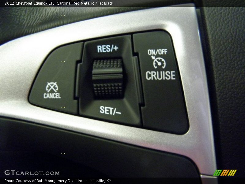 Cardinal Red Metallic / Jet Black 2012 Chevrolet Equinox LT