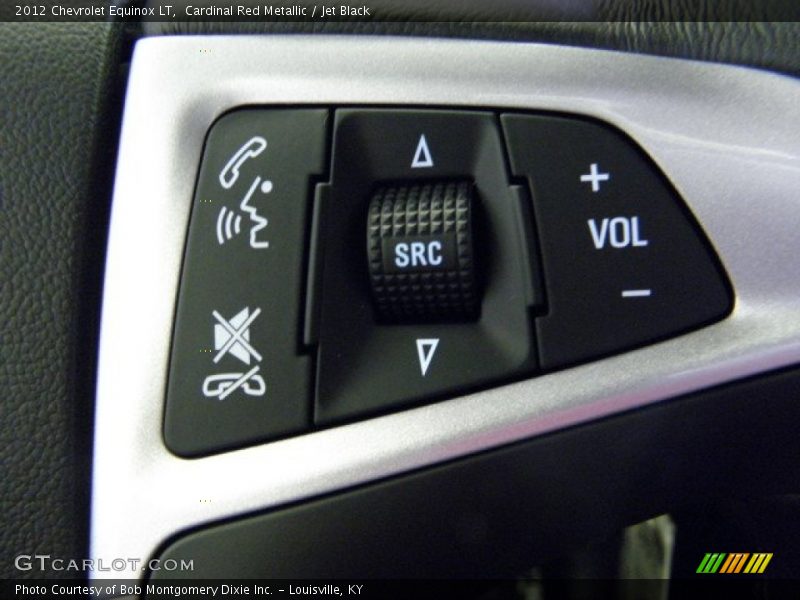 Cardinal Red Metallic / Jet Black 2012 Chevrolet Equinox LT