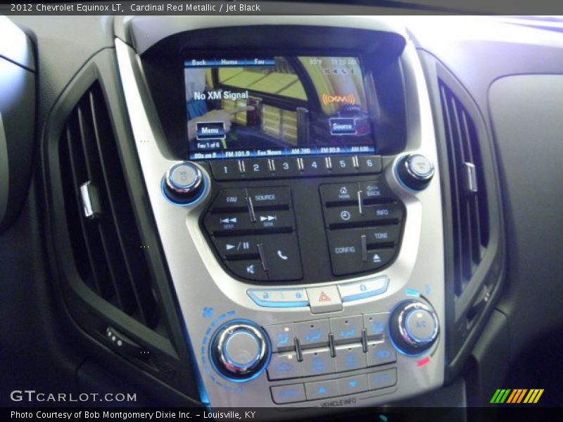 Cardinal Red Metallic / Jet Black 2012 Chevrolet Equinox LT