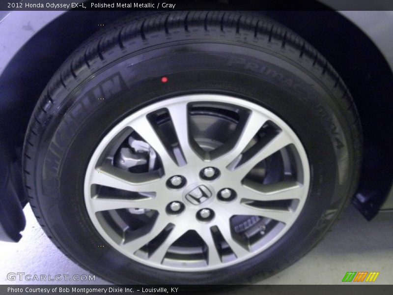 Polished Metal Metallic / Gray 2012 Honda Odyssey EX-L