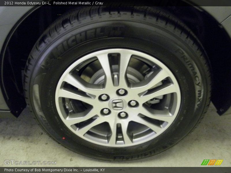 Polished Metal Metallic / Gray 2012 Honda Odyssey EX-L