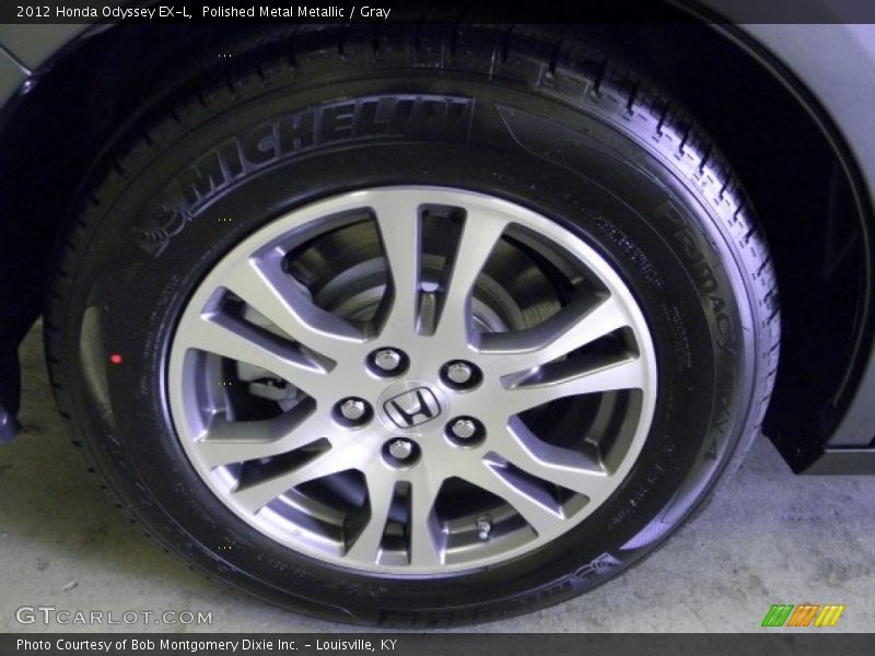 Polished Metal Metallic / Gray 2012 Honda Odyssey EX-L