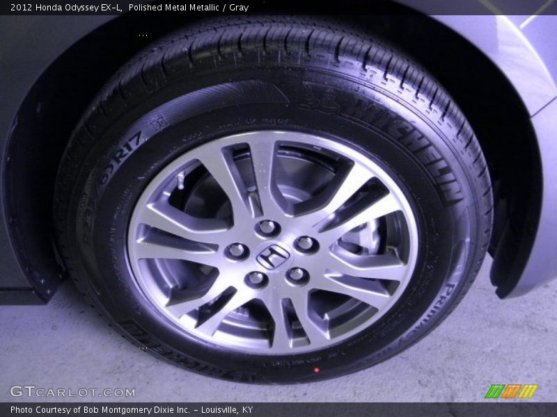 Polished Metal Metallic / Gray 2012 Honda Odyssey EX-L