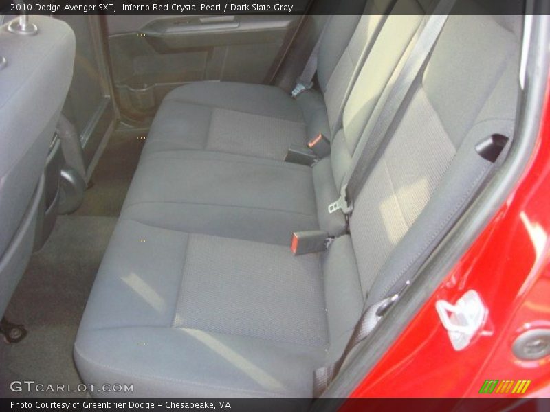 Inferno Red Crystal Pearl / Dark Slate Gray 2010 Dodge Avenger SXT