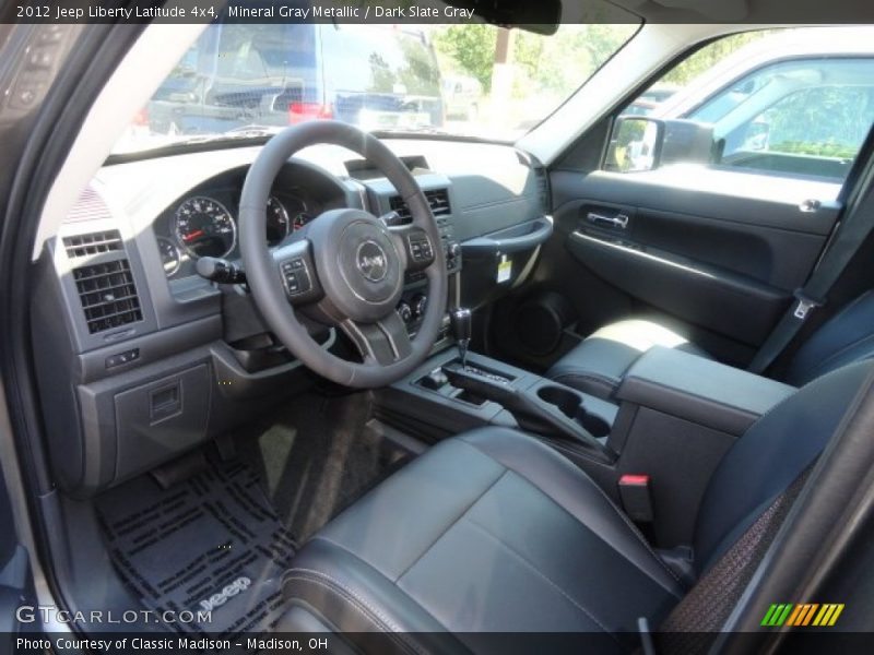  2012 Liberty Latitude 4x4 Dark Slate Gray Interior