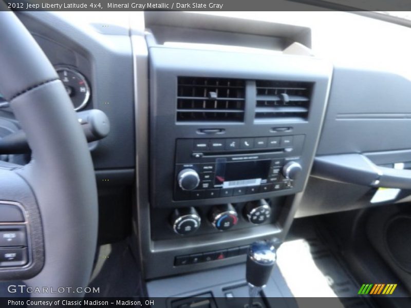 Mineral Gray Metallic / Dark Slate Gray 2012 Jeep Liberty Latitude 4x4