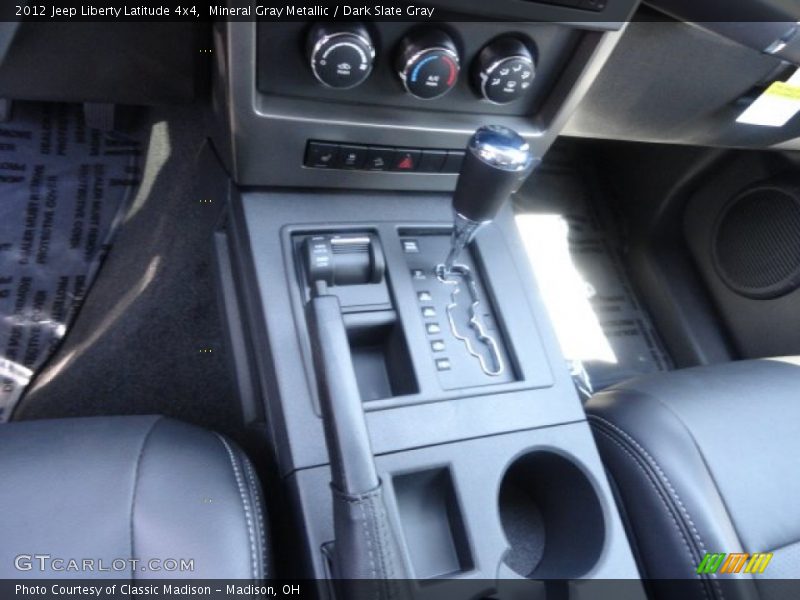 Mineral Gray Metallic / Dark Slate Gray 2012 Jeep Liberty Latitude 4x4