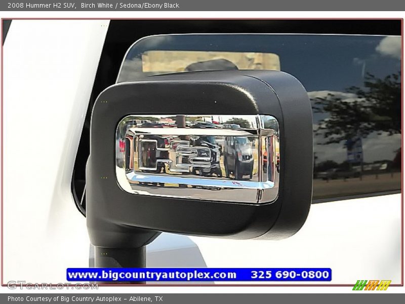 Birch White / Sedona/Ebony Black 2008 Hummer H2 SUV