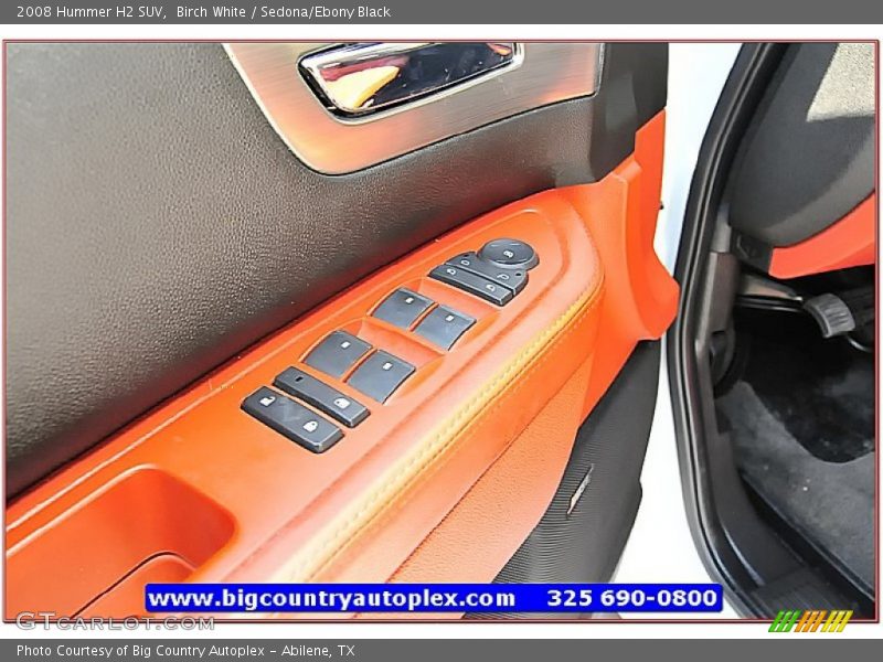 Birch White / Sedona/Ebony Black 2008 Hummer H2 SUV
