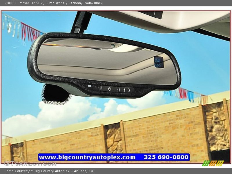 Birch White / Sedona/Ebony Black 2008 Hummer H2 SUV