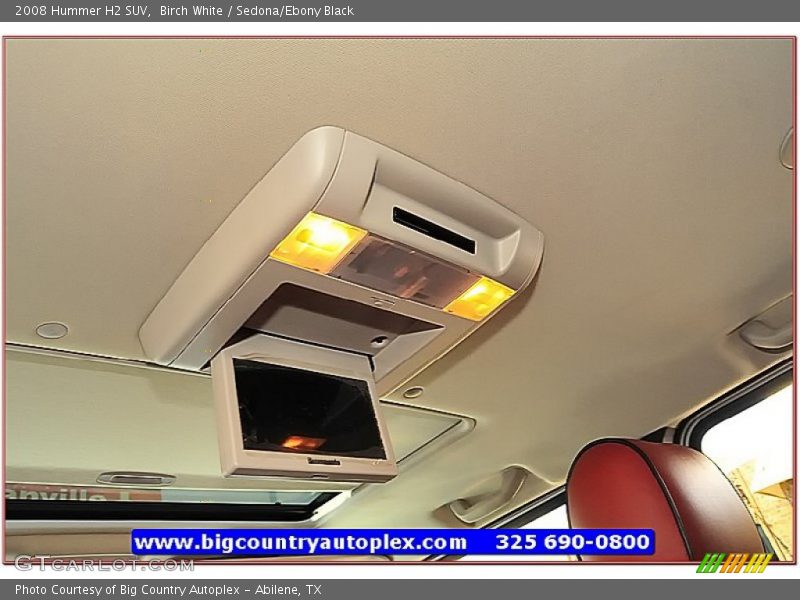 Birch White / Sedona/Ebony Black 2008 Hummer H2 SUV