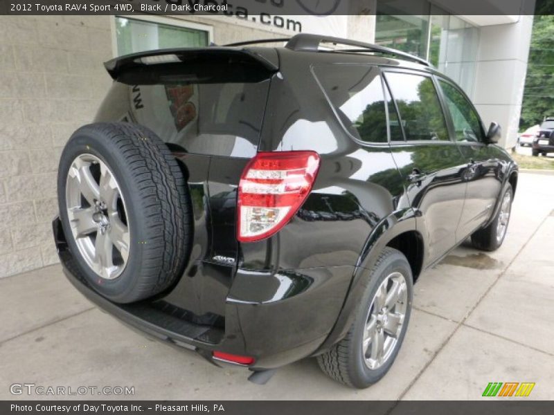 Black / Dark Charcoal 2012 Toyota RAV4 Sport 4WD