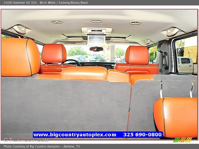 Birch White / Sedona/Ebony Black 2008 Hummer H2 SUV