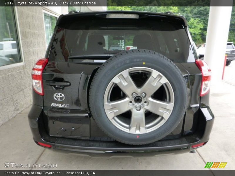 Black / Dark Charcoal 2012 Toyota RAV4 Sport 4WD