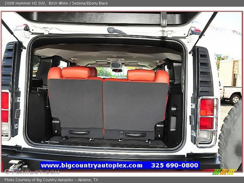 Birch White / Sedona/Ebony Black 2008 Hummer H2 SUV