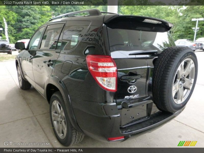 Black / Dark Charcoal 2012 Toyota RAV4 Sport 4WD