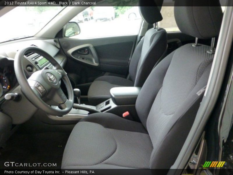 Black / Dark Charcoal 2012 Toyota RAV4 Sport 4WD