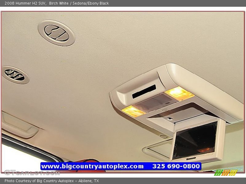 Birch White / Sedona/Ebony Black 2008 Hummer H2 SUV