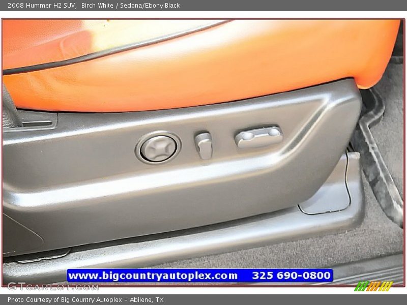 Birch White / Sedona/Ebony Black 2008 Hummer H2 SUV