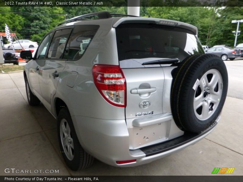 Classic Silver Metallic / Ash 2012 Toyota RAV4 I4 4WD