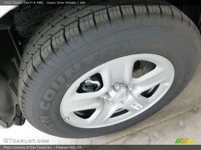 Classic Silver Metallic / Ash 2012 Toyota RAV4 I4 4WD