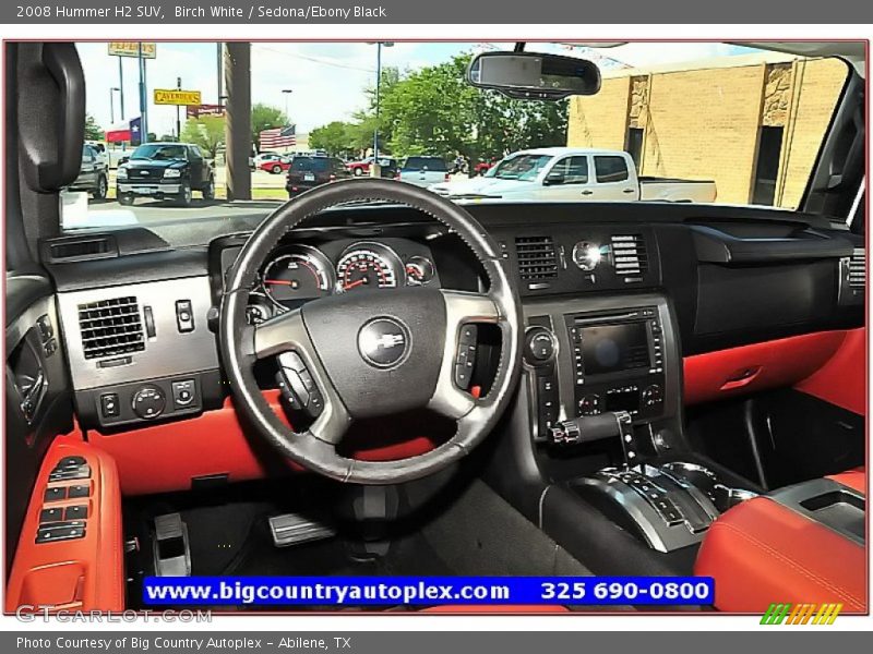 Birch White / Sedona/Ebony Black 2008 Hummer H2 SUV