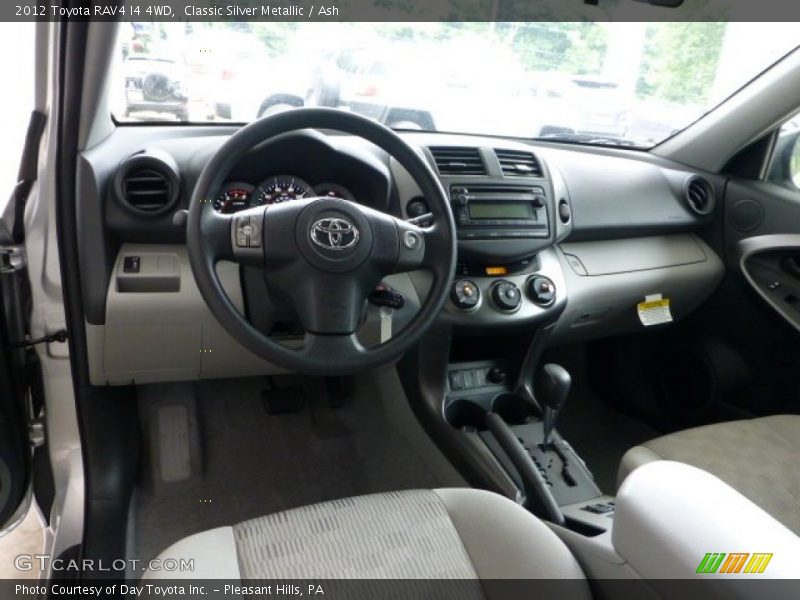 Classic Silver Metallic / Ash 2012 Toyota RAV4 I4 4WD