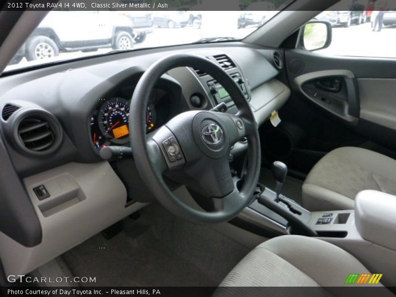 Classic Silver Metallic / Ash 2012 Toyota RAV4 I4 4WD