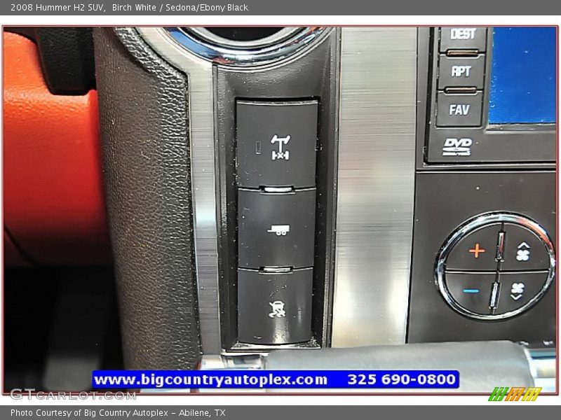 Birch White / Sedona/Ebony Black 2008 Hummer H2 SUV