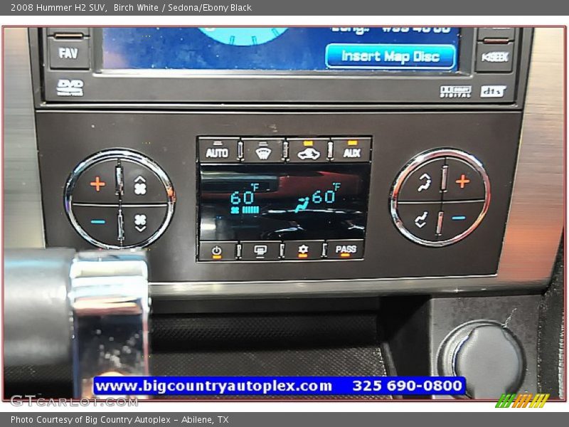 Birch White / Sedona/Ebony Black 2008 Hummer H2 SUV