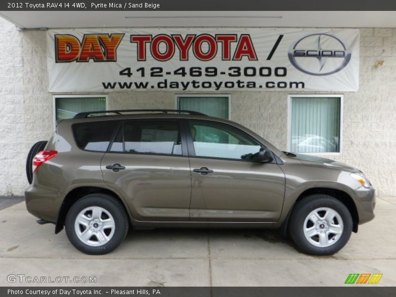 Pyrite Mica / Sand Beige 2012 Toyota RAV4 I4 4WD