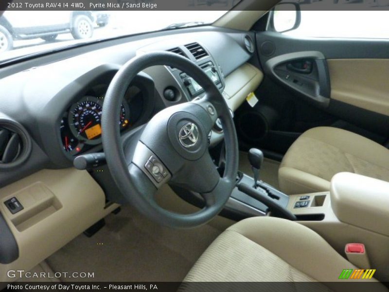 Pyrite Mica / Sand Beige 2012 Toyota RAV4 I4 4WD