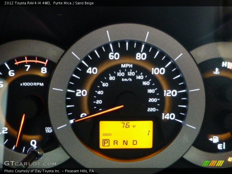 Pyrite Mica / Sand Beige 2012 Toyota RAV4 I4 4WD