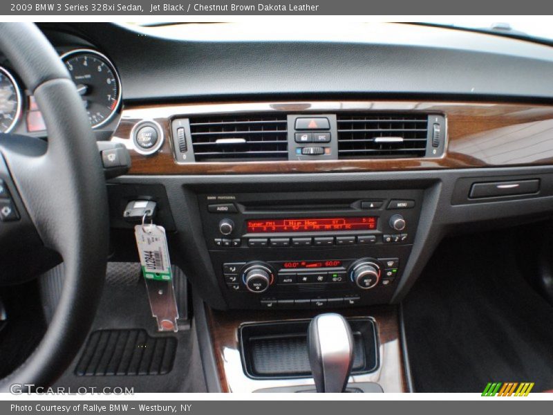 Jet Black / Chestnut Brown Dakota Leather 2009 BMW 3 Series 328xi Sedan