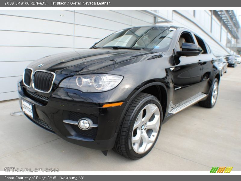 Jet Black / Oyster Nevada Leather 2009 BMW X6 xDrive35i