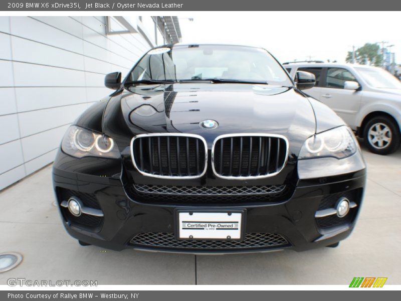 Jet Black / Oyster Nevada Leather 2009 BMW X6 xDrive35i