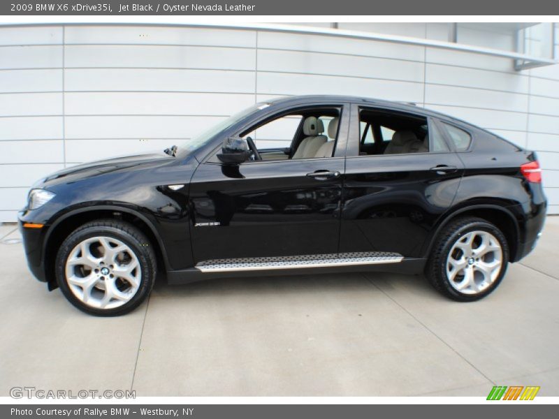 Jet Black / Oyster Nevada Leather 2009 BMW X6 xDrive35i