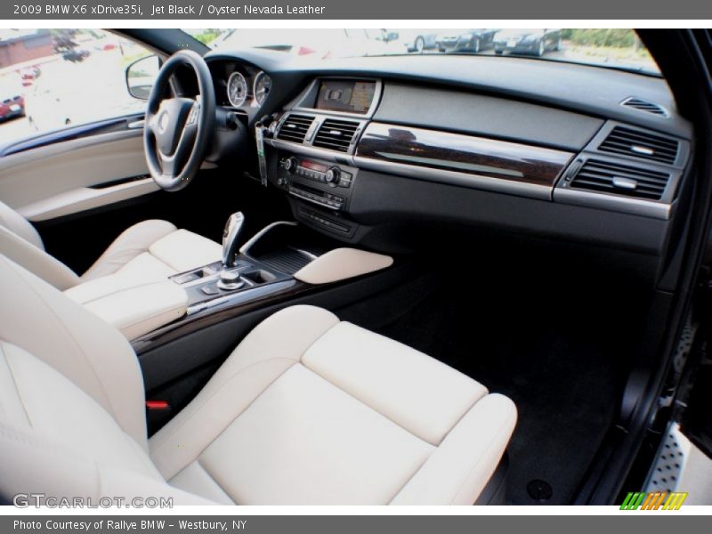 Jet Black / Oyster Nevada Leather 2009 BMW X6 xDrive35i