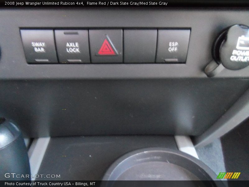Flame Red / Dark Slate Gray/Med Slate Gray 2008 Jeep Wrangler Unlimited Rubicon 4x4