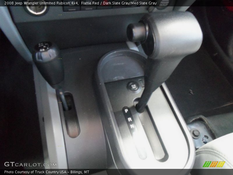 Flame Red / Dark Slate Gray/Med Slate Gray 2008 Jeep Wrangler Unlimited Rubicon 4x4