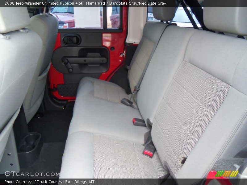 Flame Red / Dark Slate Gray/Med Slate Gray 2008 Jeep Wrangler Unlimited Rubicon 4x4