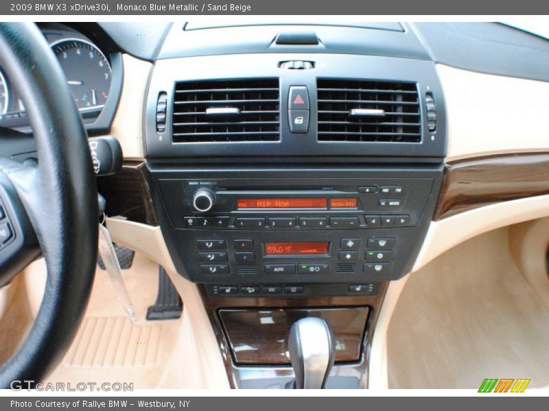 Monaco Blue Metallic / Sand Beige 2009 BMW X3 xDrive30i