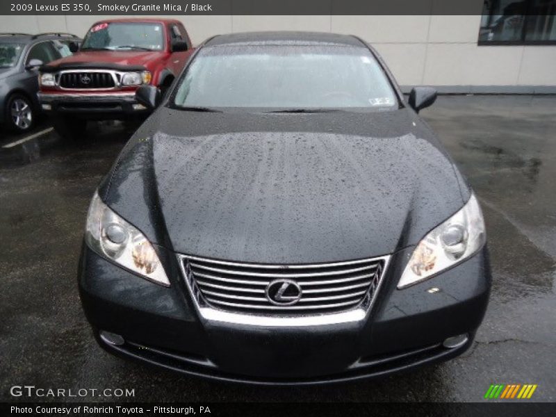 Smokey Granite Mica / Black 2009 Lexus ES 350