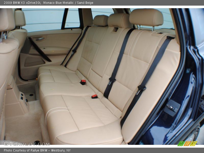 Monaco Blue Metallic / Sand Beige 2009 BMW X3 xDrive30i