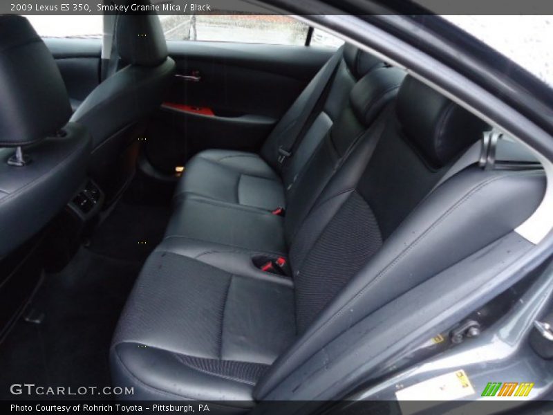Smokey Granite Mica / Black 2009 Lexus ES 350