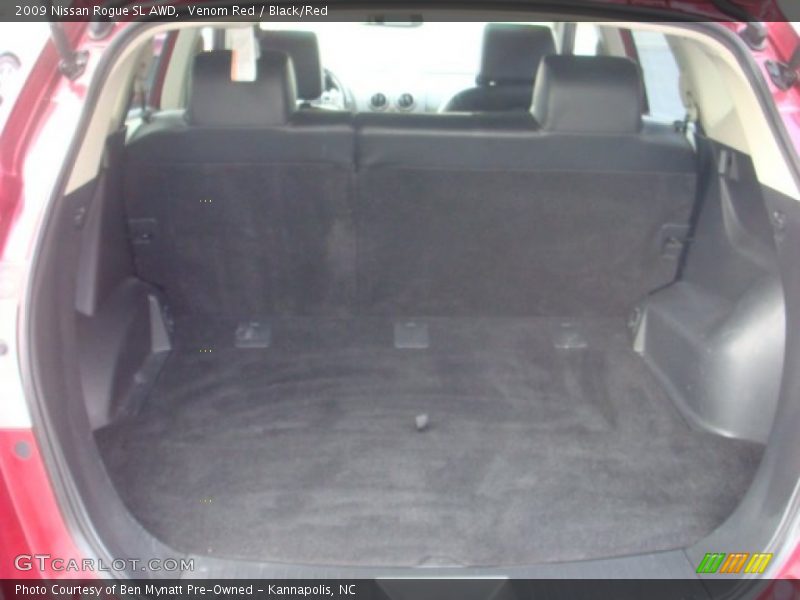 Venom Red / Black/Red 2009 Nissan Rogue SL AWD
