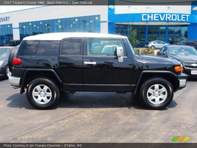 Black Diamond / Dark Charcoal 2007 Toyota FJ Cruiser 4WD