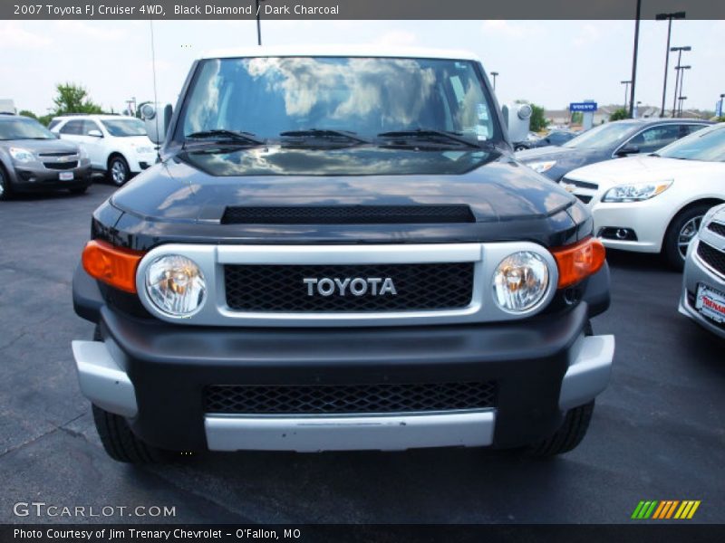 Black Diamond / Dark Charcoal 2007 Toyota FJ Cruiser 4WD